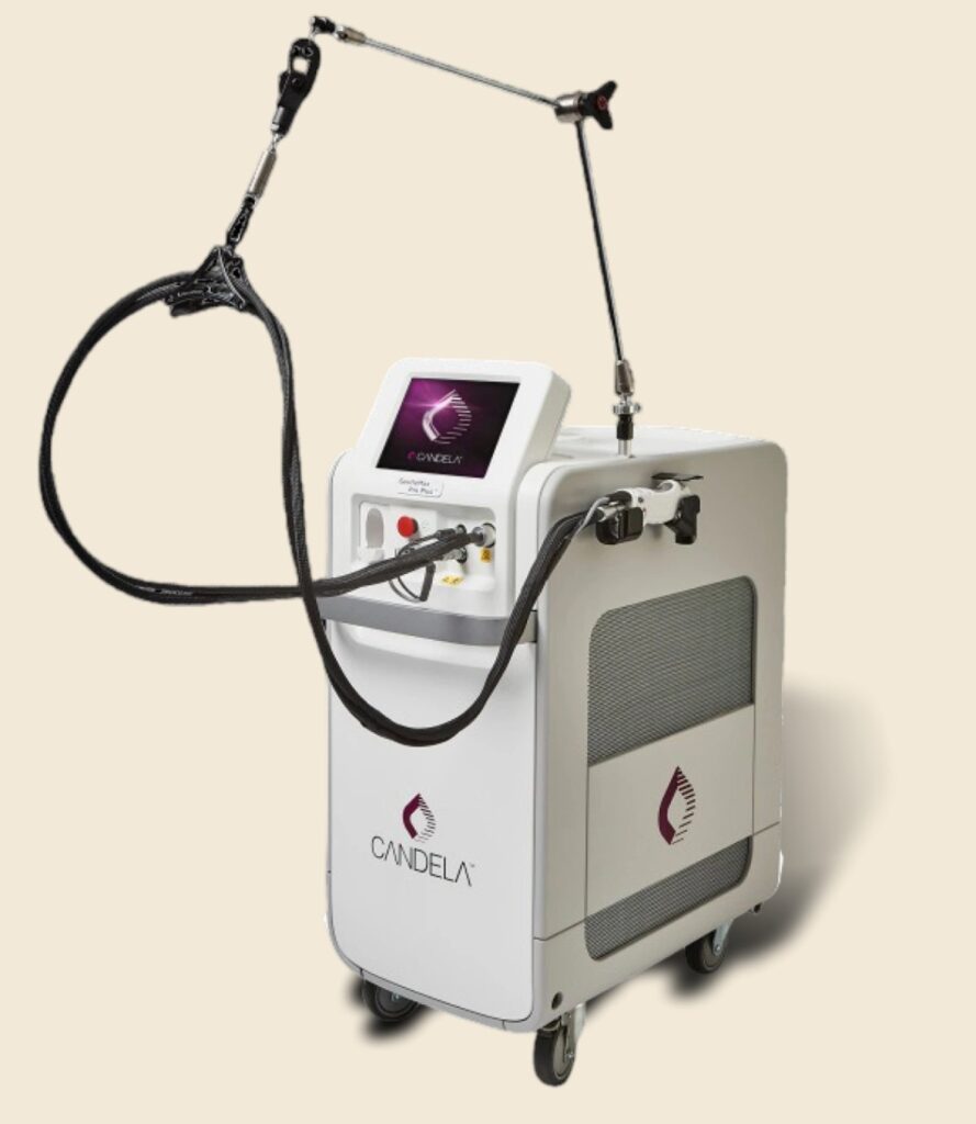 The Candela GentleMax Pro Plus laser device used at By Shiva Beauty Clinic, Whetstone